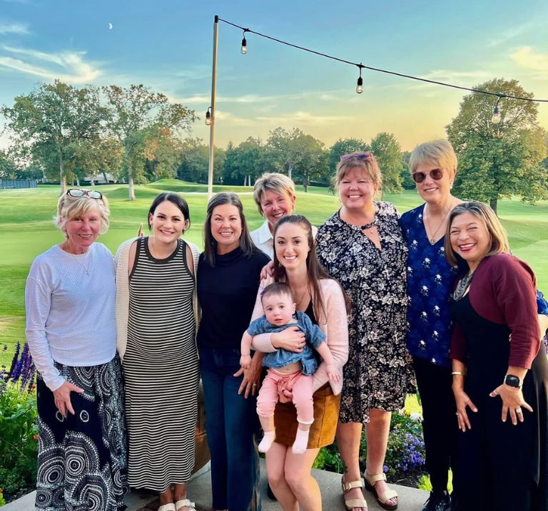 West End Dental team get together Dr. Nancy Norling and team at West End Dental, MN.